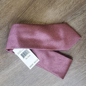 Perry Ellis Portfolio Pink Vandorn Metallic Solid Tie‎